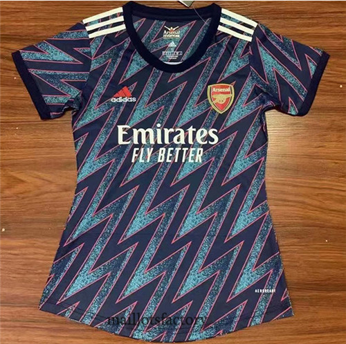 Grossiste Maillot de Arsenal Femme 2021/22 Blue