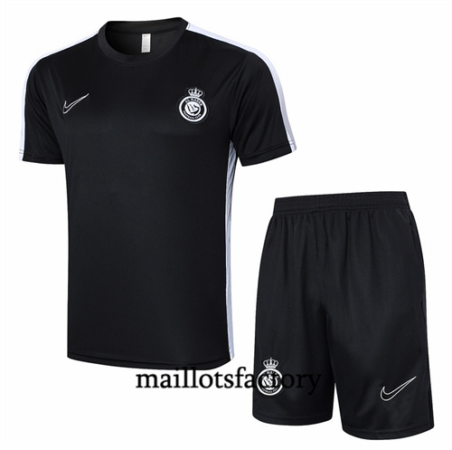 Maillot Entrainement du Al-Nassr FC + Shorts 2024/25 noir factory O5185