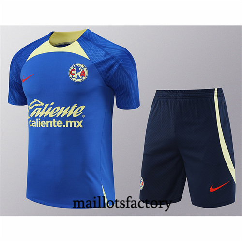 Maillot Entrainement du CF América + Shorts 2024/25 bleu factory O5189