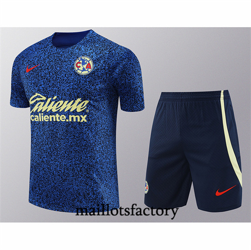 Maillot Entrainement du CF América + Shorts 2024/25 bleu factory O5190
