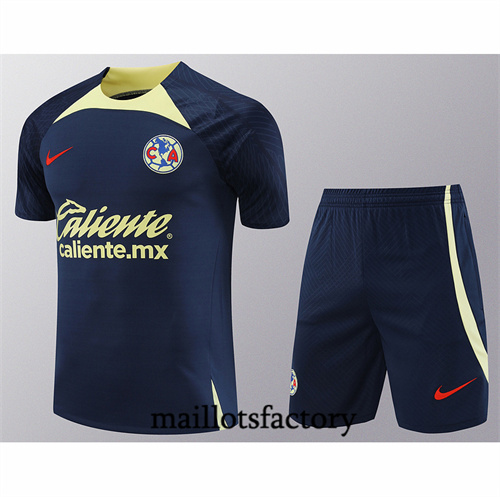 Maillot Entrainement du CF América + Shorts 2024/25 bleu marine factory O5191