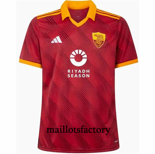 Maillot du AS Rome 2024/25 rouge factory O5444