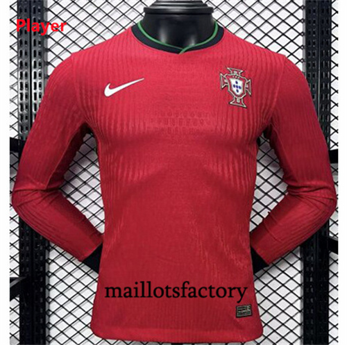Maillot du Player Portugal 2024/25 Domicile Manche Longue factory O5566