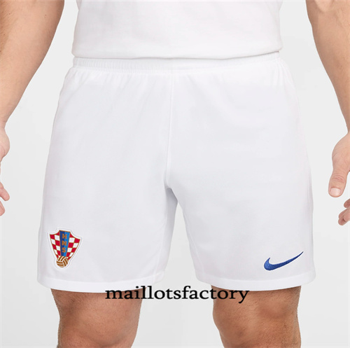 Maillot du Croatie Shorts 2024/25 Domicile factory O5581