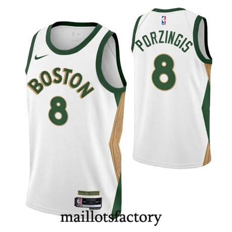 Maillot du Kristaps Porzingis, Boston Celtics 2023/24 - City Edition tory5006