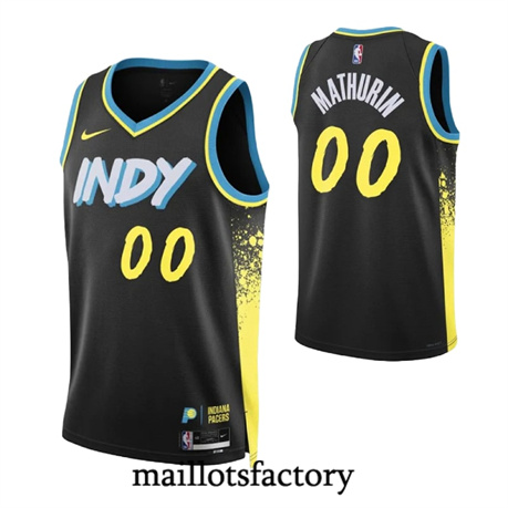 Maillot du Bennedict Mathurin, Indiana Pacers 2023/24 - City tory5022