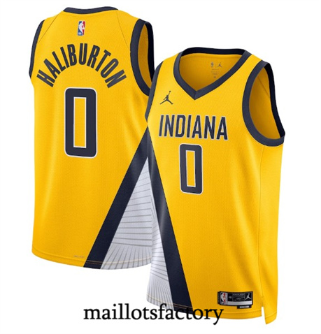 Maillot du Tyrese Haliburton, Indiana Pacers 2022/23 - Statement tory5024