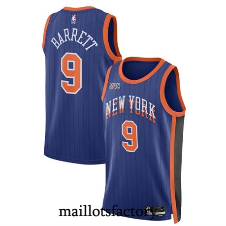 Maillot du RJ Barrett, New York Knicks 2023/24 - City Edition tory5052