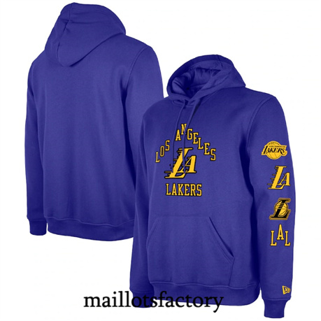 Maillot du Sweatshirt à capuche Los Angeles Lakers 2024 - City tory5084