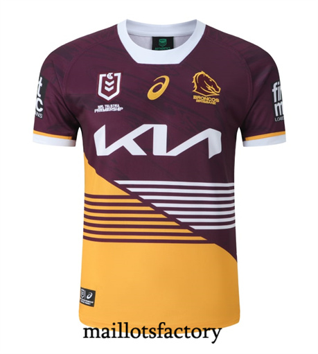 Maillot du Brisbane Broncos Domicile 2024 tory5111