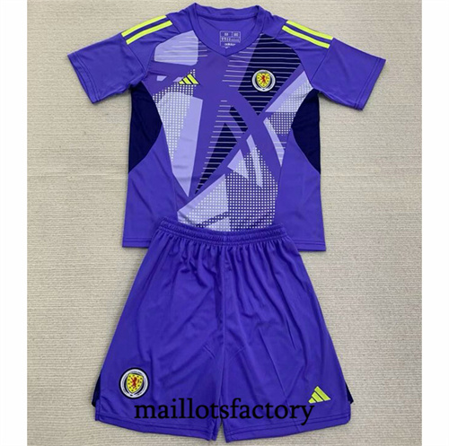 Maillot du Écosse Enfant 2024/25 Gardien de but Violet