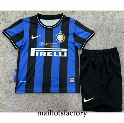 Maillot du Inter Milan Enfant Retro2010-11 Domicile