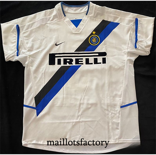Maillot du Inter Milan Retro2002-03 Exterieur