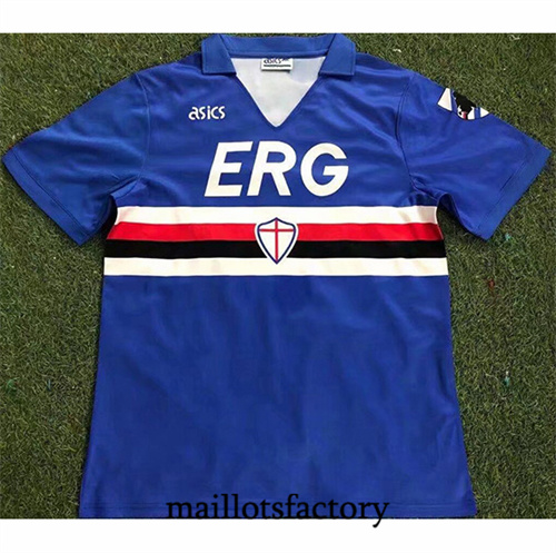 Maillot du Sampdoria Retro1990-91 Domicile