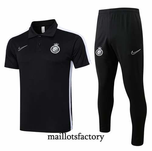 Grossiste Maillot du Al-Nassr polo 2024/25 Noir