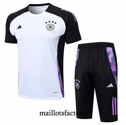 Soldes Maillot du Allemagne + Shorts 2024/25 Blanc