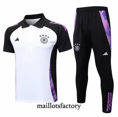 Site Maillot du Allemagne polo 2024/25 Blanc