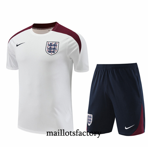 Soldes Maillot du Angleterre + Shorts 2024/25 Blanc