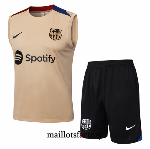 Achetez Maillot du Barcelone Debardeur 2024/25 Jaune