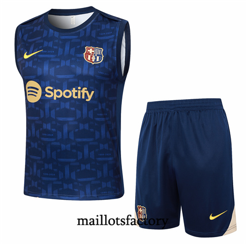 Achat Maillot du Barcelone Debardeur 2024/25 Bleu Marine