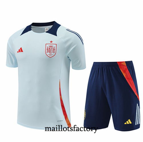 Soldes Maillot du Espagne + Shorts 2024/25 Bleu