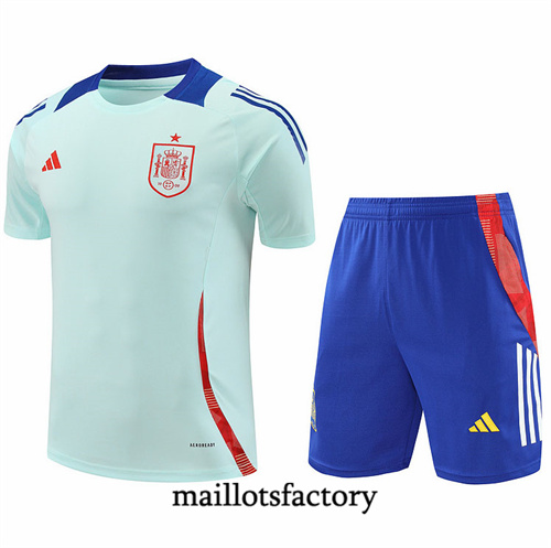 Achetez Maillot du Espagne + Shorts 2024/25 Bleu