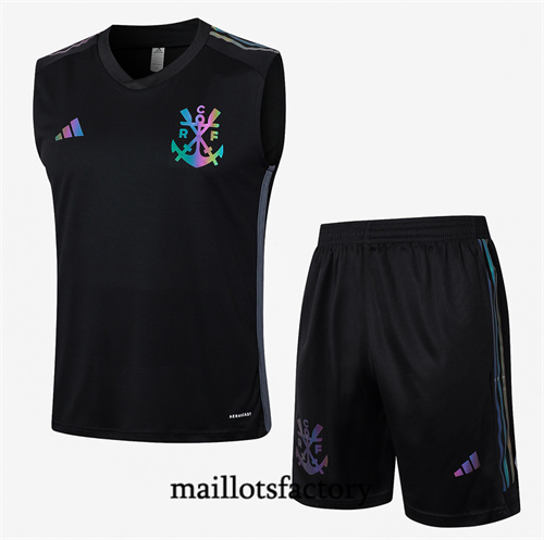 Site Maillot du Flamengo Debardeur 2024/25 Noir