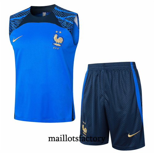 Soldes Maillot du France Debardeur 2024/25 bleu ciel