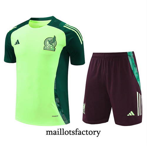 Achat Maillot du Mexique + Shorts 2024/25 Vert