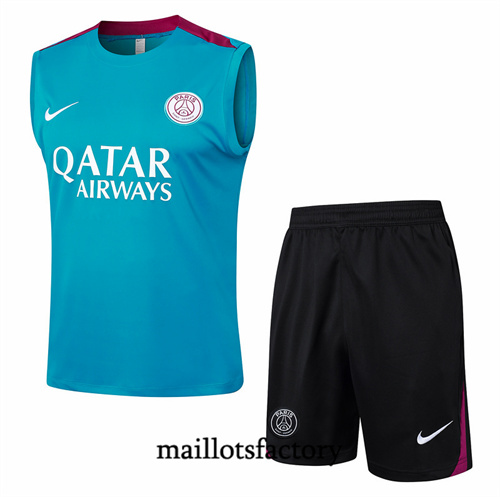 Achetez Maillot du PSG Debardeur 2024/25 Bleu