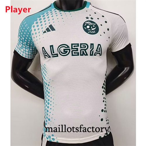 Grossiste Maillot du Player Algérie 2024/25 Vert/Blanc