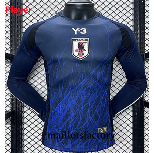 Soldes Maillot du Player Japon Y3 2024/25 Manche Longue