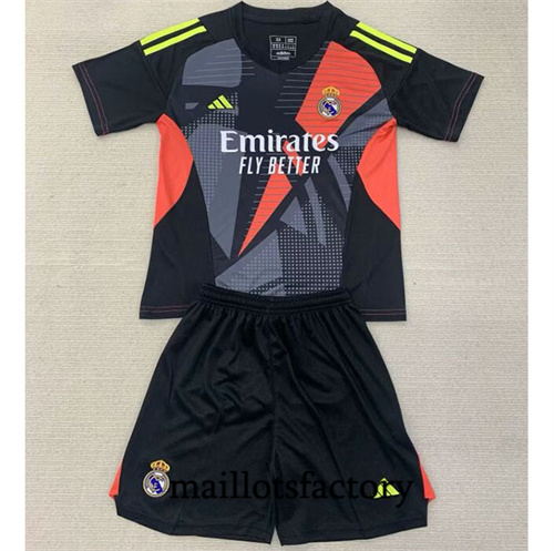 Achat Maillot du Real Madrid Enfant 2024/25 Gardien de but Noir