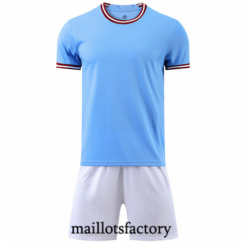 Maillots factory 23314 Kit d'entrainement Maillot du Without brand logo + Short 2022/23 Bleu Pas Cher Fiable